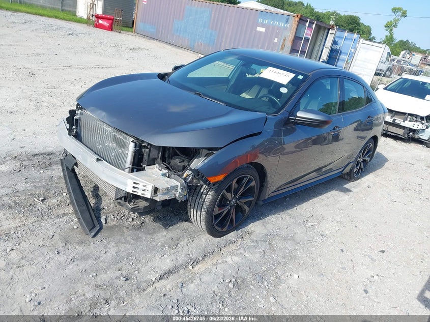 2018 Honda Civic VIN SHHFK7H49JU208710 IAAI salvage auction — FRONT END, Salvage (Idaho), sold $4,225 on 2026-07-14 (photo 2)