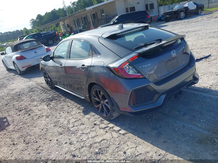 2018 Honda Civic VIN SHHFK7H49JU208710 IAAI salvage auction — FRONT END, Salvage (Idaho), sold $4,225 on 2026-07-14 (photo 3)