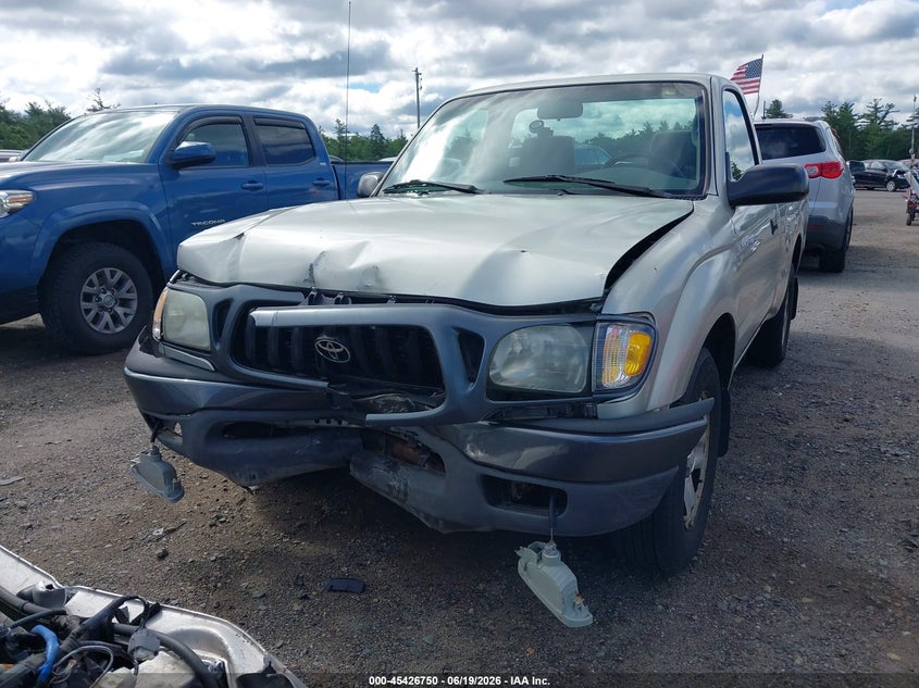 2004 Toyota Tacoma VIN 5TENL42NX4Z364168 IAAI salvage auction — FRONT END, Clear (Massachusetts), sold $825 on 2026-07-24 (photo 6)