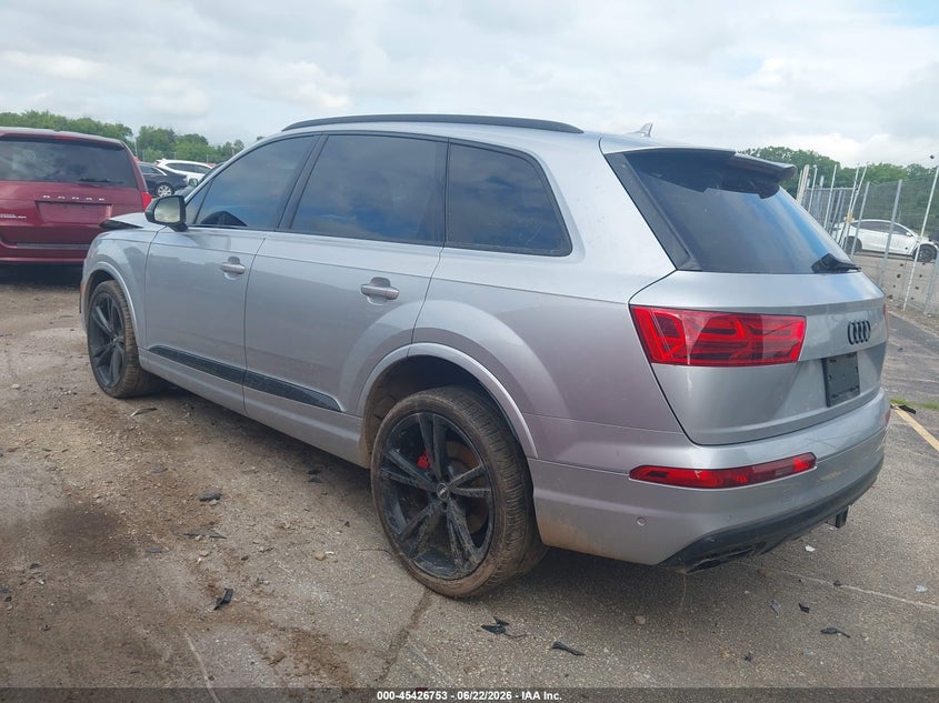2019 Audi Q7 VIN WA1VAAF7XKD049533 IAAI salvage auction — FRONT END, Clear (Wisconsin), sold $4,625 on 2026-07-20 (photo 3)