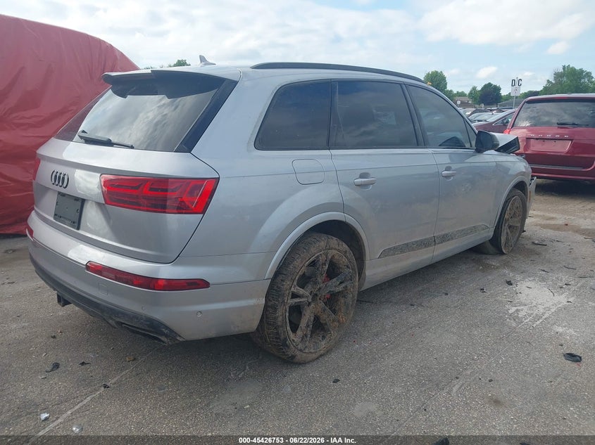 2019 Audi Q7 VIN WA1VAAF7XKD049533 IAAI salvage auction — FRONT END, Clear (Wisconsin), sold $4,625 on 2026-07-20 (photo 4)