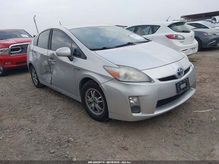 2010 Toyota Prius VIN JTDKN3DU1A1073026 IAAI salvage auction — RIGHT SIDE, Original (Texas), sold $500 on 2026-07-28 (photo 1)