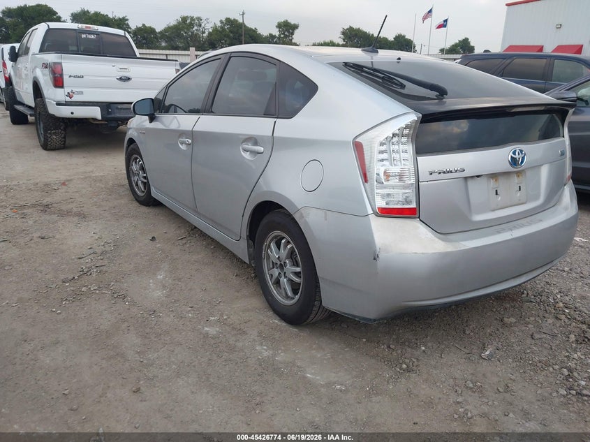 2010 Toyota Prius VIN JTDKN3DU1A1073026 IAAI salvage auction — RIGHT SIDE, Original (Texas), sold $500 on 2026-07-28 (photo 3)