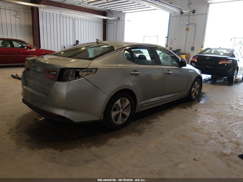 2016 Kia Optima VIN KNAGM4AD9G5099245 IAAI salvage auction — FRONT & REAR, Salvage (Utah), sold $100 on 2026-07-20 (photo 4)
