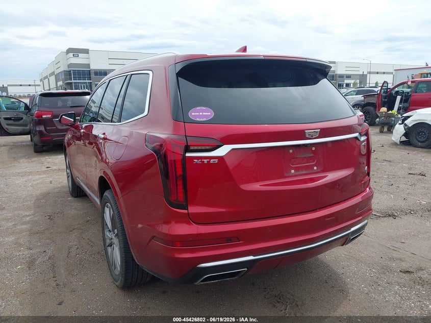 2021 Cadillac Xt6 VIN 1GYKPCRS5MZ224306 IAAI salvage auction — FRONT END, Original (Texas), sold $6,900 on 2026-07-31 (photo 3)