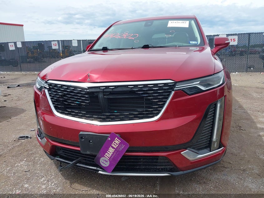 2021 Cadillac Xt6 VIN 1GYKPCRS5MZ224306 IAAI salvage auction — FRONT END, Original (Texas), sold $6,900 on 2026-07-31 (photo 6)