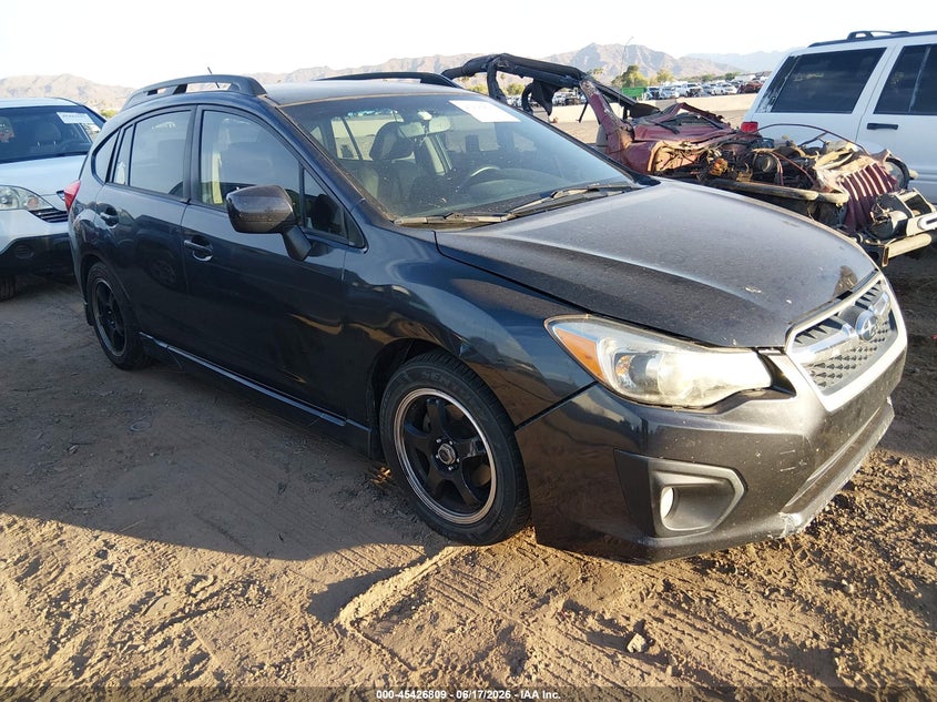 2014 Subaru Impreza VIN JF1GPAL67E8224123 IAAI salvage auction — NORMAL WEAR, Restored (Arizona), sold $300 on 2026-07-28 (photo 1)
