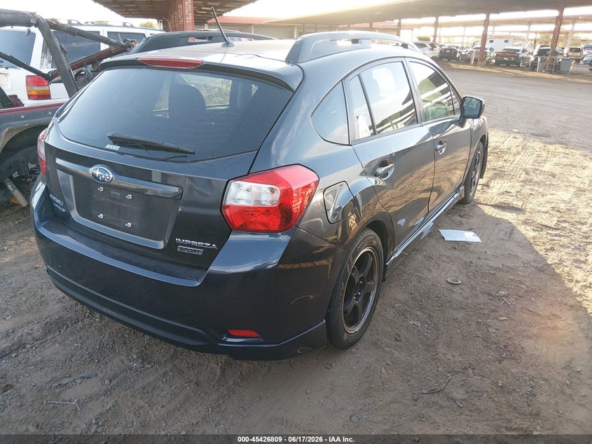 2014 Subaru Impreza VIN JF1GPAL67E8224123 IAAI salvage auction — NORMAL WEAR, Restored (Arizona), sold $300 on 2026-07-28 (photo 4)