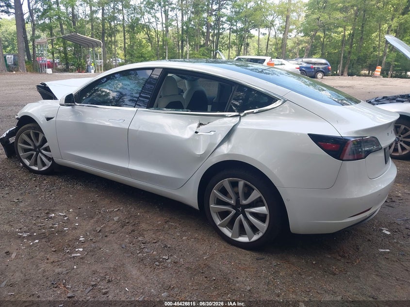 2019 Tesla Model 3 VIN 5YJ3E1EA0KF445073 IAAI salvage auction — FRONT END, Salvage Title, sold $1,550 on 2026-07-16 (photo 3)