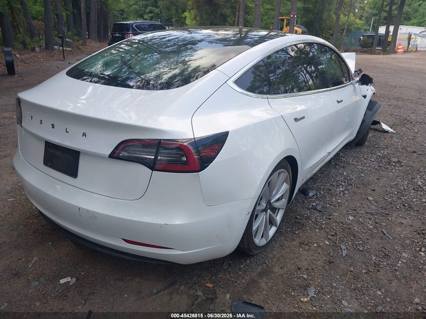 2019 Tesla Model 3 VIN 5YJ3E1EA0KF445073 IAAI salvage auction — FRONT END, Salvage Title, sold $1,550 on 2026-07-16 (photo 4)