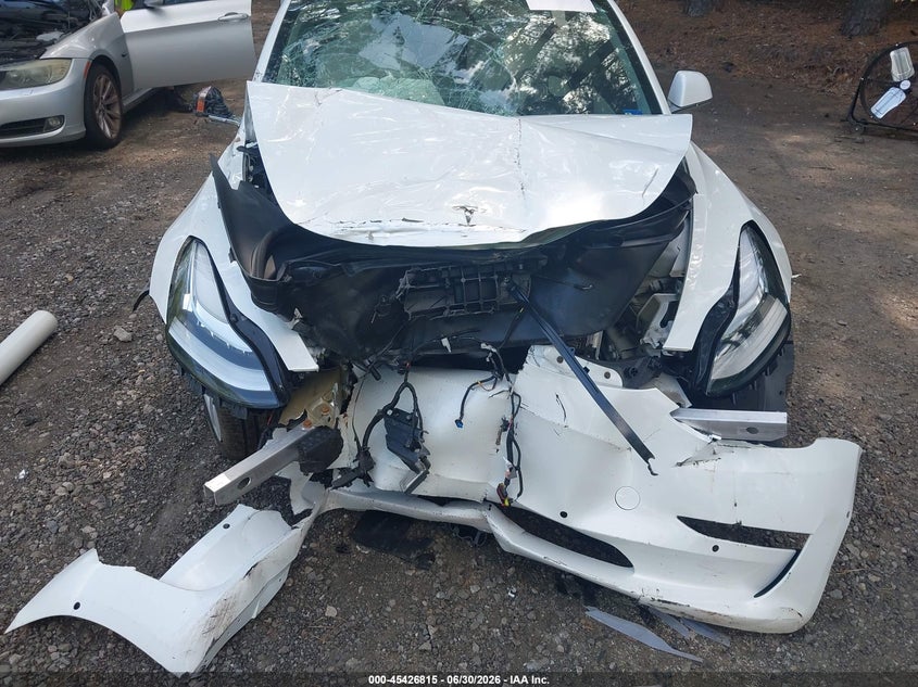 2019 Tesla Model 3 VIN 5YJ3E1EA0KF445073 IAAI salvage auction — FRONT END, Salvage Title, sold $1,550 on 2026-07-16 (photo 6)