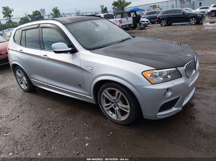 2013 BMW X3 VIN 5UXWX7C56DL979127 IAAI salvage auction — NORMAL WEAR, Original (Ohio), sold $1,300 on 2026-07-16 (photo 1)