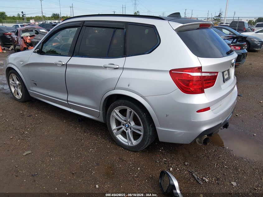 2013 BMW X3 VIN 5UXWX7C56DL979127 IAAI salvage auction — NORMAL WEAR, Original (Ohio), sold $1,300 on 2026-07-16 (photo 3)