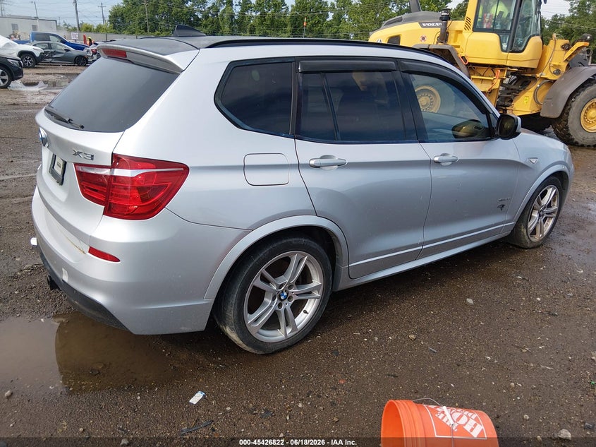 2013 BMW X3 VIN 5UXWX7C56DL979127 IAAI salvage auction — NORMAL WEAR, Original (Ohio), sold $1,300 on 2026-07-16 (photo 4)