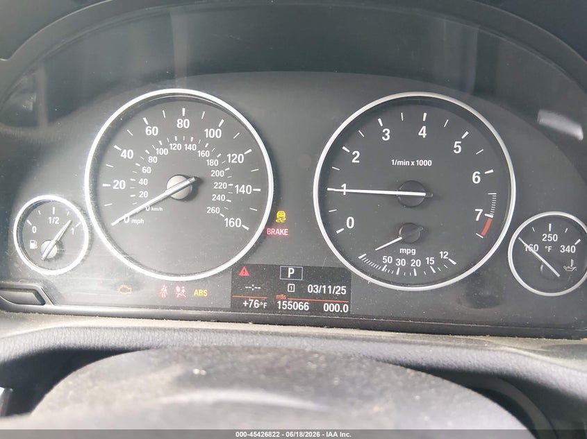 2013 BMW X3 VIN 5UXWX7C56DL979127 IAAI salvage auction — NORMAL WEAR, Original (Ohio), sold $1,300 on 2026-07-16 (photo 7)