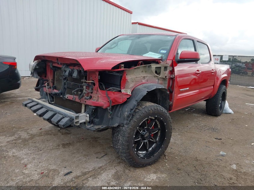 2017 Toyota Tacoma VIN 5TFCZ5AN1HX066859 IAAI salvage auction — FRONT END, Salvage Title, sold $10,300 on 2026-08-01 (photo 2)