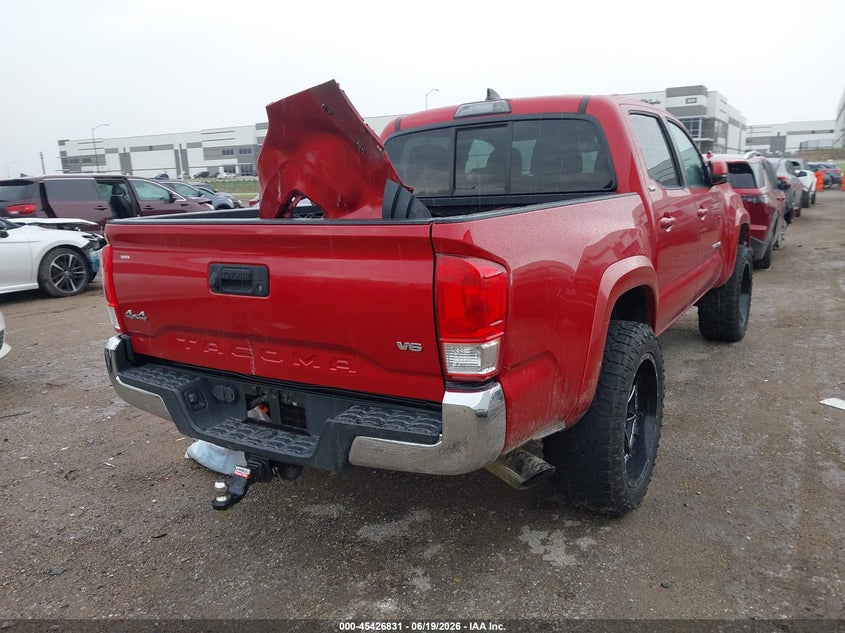 2017 Toyota Tacoma VIN 5TFCZ5AN1HX066859 IAAI salvage auction — FRONT END, Salvage Title, sold $10,300 on 2026-08-01 (photo 4)