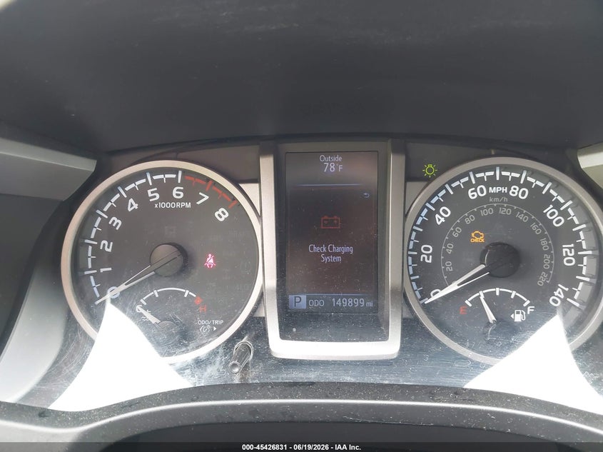 2017 Toyota Tacoma VIN 5TFCZ5AN1HX066859 IAAI salvage auction — FRONT END, Salvage Title, sold $10,300 on 2026-08-01 (photo 7)