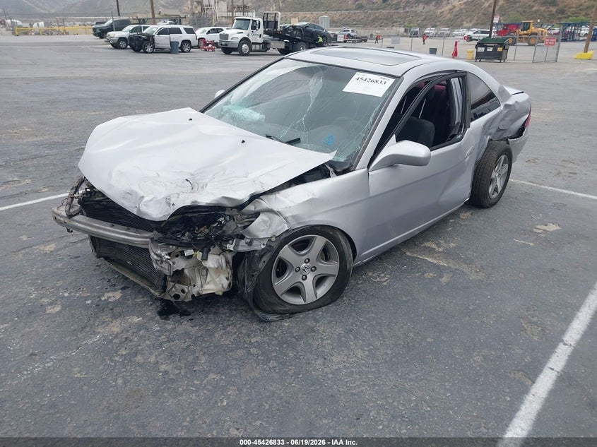 2004 Honda Civic VIN 1HGEM22974L053432 IAAI salvage auction — FRONT & REAR, Salvage (California), sold $225 on 2026-07-10 (photo 2)