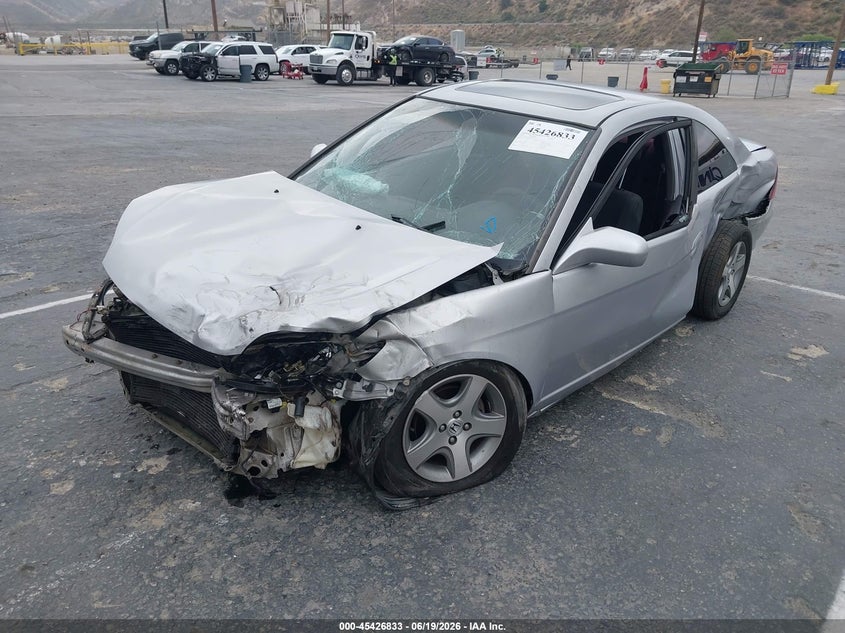 2004 Honda Civic VIN 1HGEM22974L053432 IAAI salvage auction — FRONT & REAR, Salvage (California), sold $225 on 2026-07-10 (photo 6)