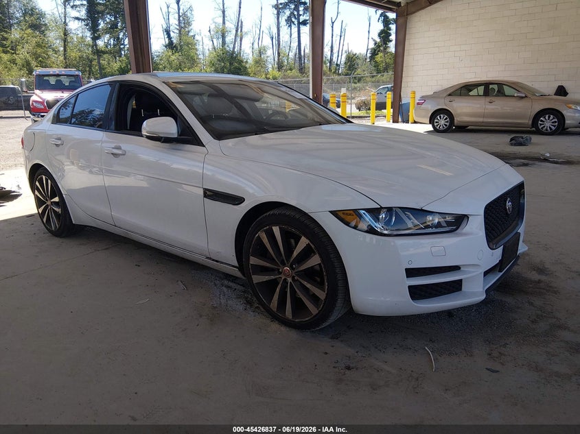 2017 Jaguar Xe VIN SAJAE4BGXHA947299 IAAI salvage auction — LEFT SIDE, Bill Of Sale (Washington), sold $2,450 on 2026-07-15 (photo 1)