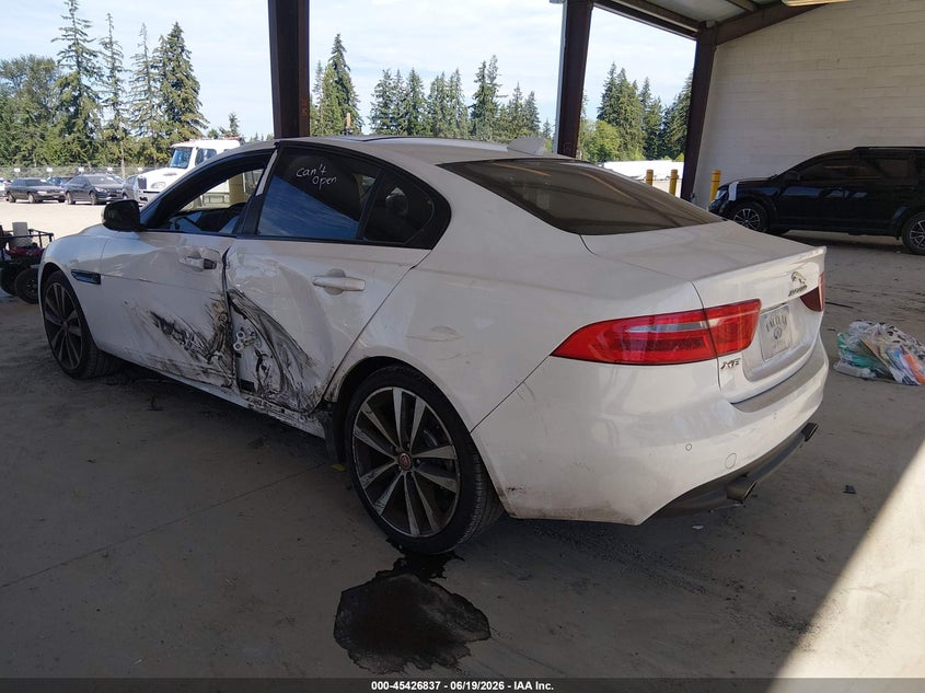 2017 Jaguar Xe VIN SAJAE4BGXHA947299 IAAI salvage auction — LEFT SIDE, Bill Of Sale (Washington), sold $2,450 on 2026-07-15 (photo 3)