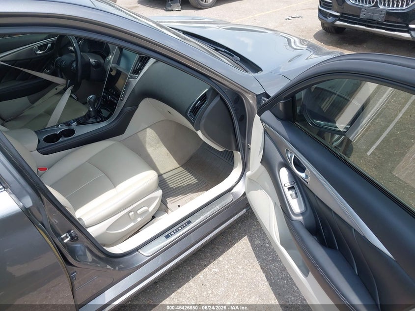 2014 Infiniti Q50 VIN JN1BV7AP7EM674132 IAAI salvage auction — UNKNOWN, Salvage Title, sold $1,050 on 2026-08-03 (photo 5)