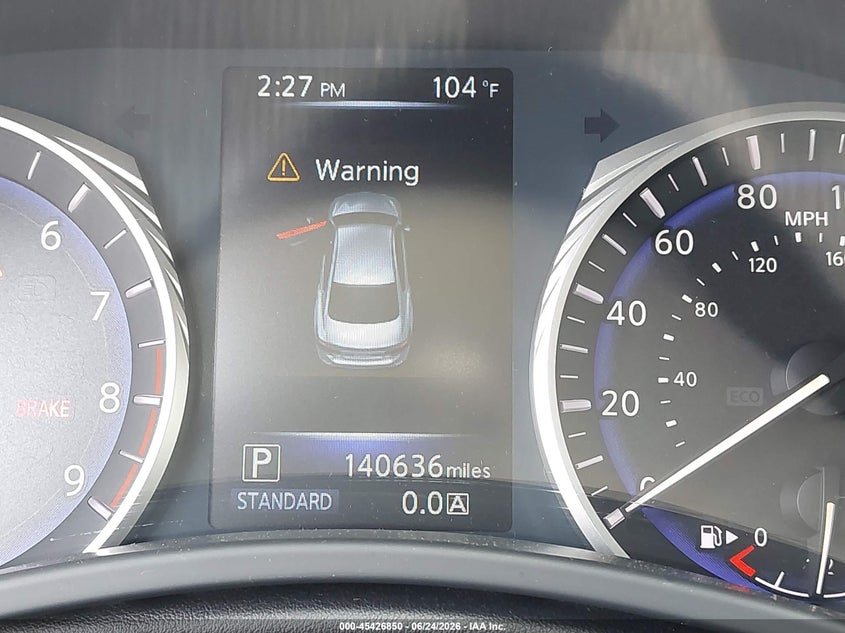 2014 Infiniti Q50 VIN JN1BV7AP7EM674132 IAAI salvage auction — UNKNOWN, Salvage Title, sold $1,050 on 2026-08-03 (photo 7)