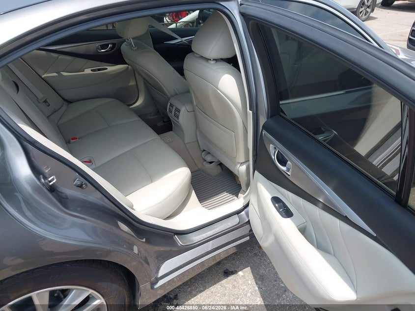 2014 Infiniti Q50 VIN JN1BV7AP7EM674132 IAAI salvage auction — UNKNOWN, Salvage Title, sold $1,050 on 2026-08-03 (photo 8)