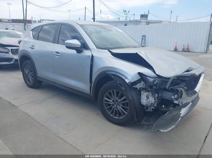 2018 Mazda Cx-5 VIN JM3KFABMXJ0355814 IAAI salvage auction — FRONT END, Salvage Title, sold $3,250 on 2026-07-22 (photo 1)