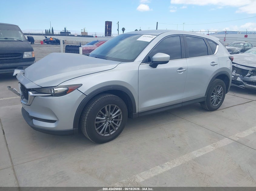 2018 Mazda Cx-5 VIN JM3KFABMXJ0355814 IAAI salvage auction — FRONT END, Salvage Title, sold $3,250 on 2026-07-22 (photo 2)