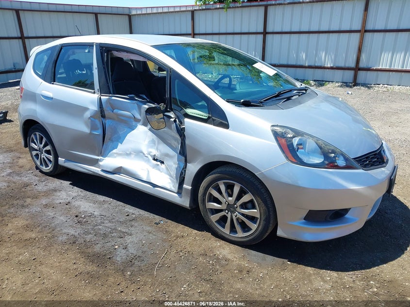 2013 Honda Fit VIN JHMGE8H56DC058907 IAAI salvage auction — SIDE, Bill Of Sale (Washington), sold $1,575 on 2026-07-14 (photo 1)