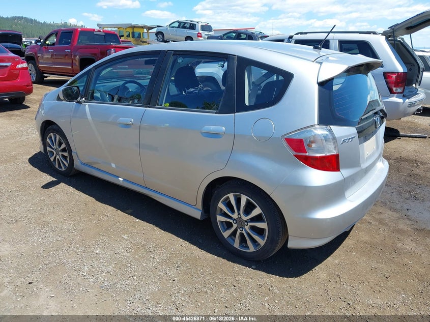 2013 Honda Fit VIN JHMGE8H56DC058907 IAAI salvage auction — SIDE, Bill Of Sale (Washington), sold $1,575 on 2026-07-14 (photo 3)