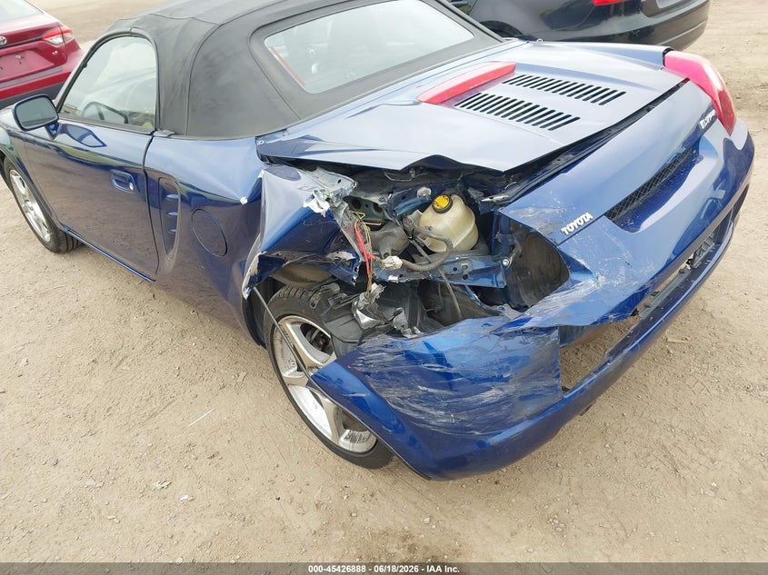 2004 Toyota Mr2 VIN JTDFR320840069457 IAAI salvage auction — LEFT REAR, Salvage (California), sold $1,900 on 2026-07-08 (photo 6)