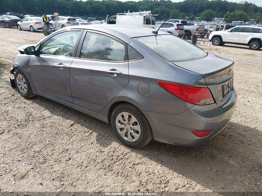 2017 Hyundai Accent VIN KMHCT4AE2HU269686 IAAI salvage auction — LEFT FRONT, Salvage Title, sold $825 on 2026-07-15 (photo 3)
