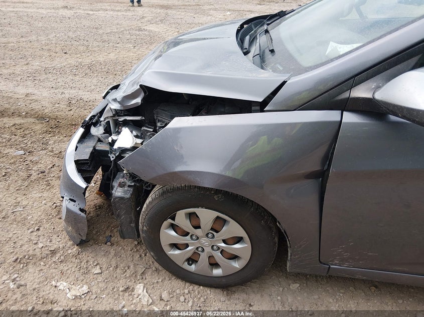 2017 Hyundai Accent VIN KMHCT4AE2HU269686 IAAI salvage auction — LEFT FRONT, Salvage Title, sold $825 on 2026-07-15 (photo 6)