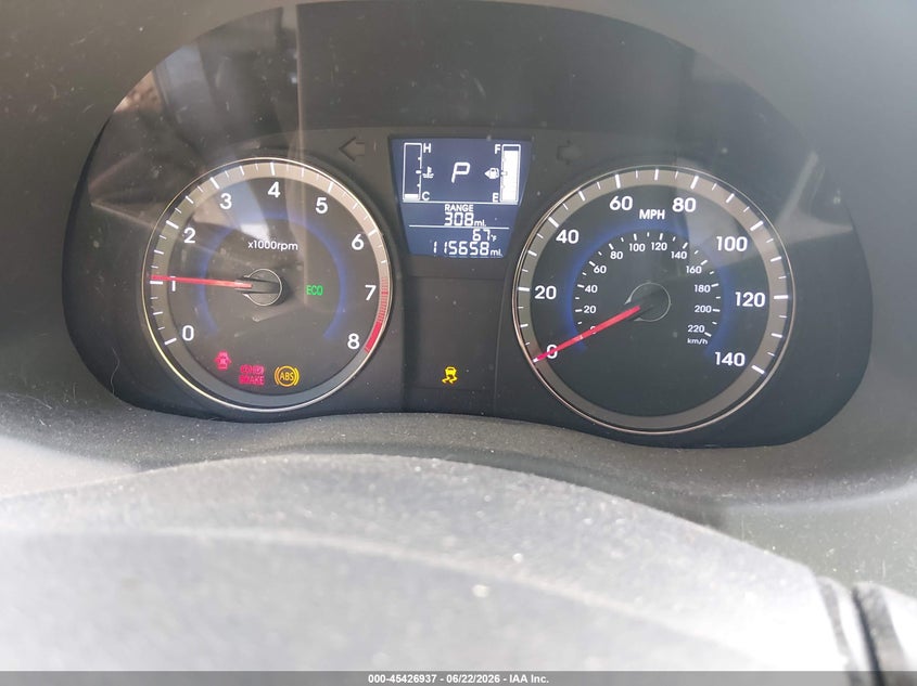 2017 Hyundai Accent VIN KMHCT4AE2HU269686 IAAI salvage auction — LEFT FRONT, Salvage Title, sold $825 on 2026-07-15 (photo 7)