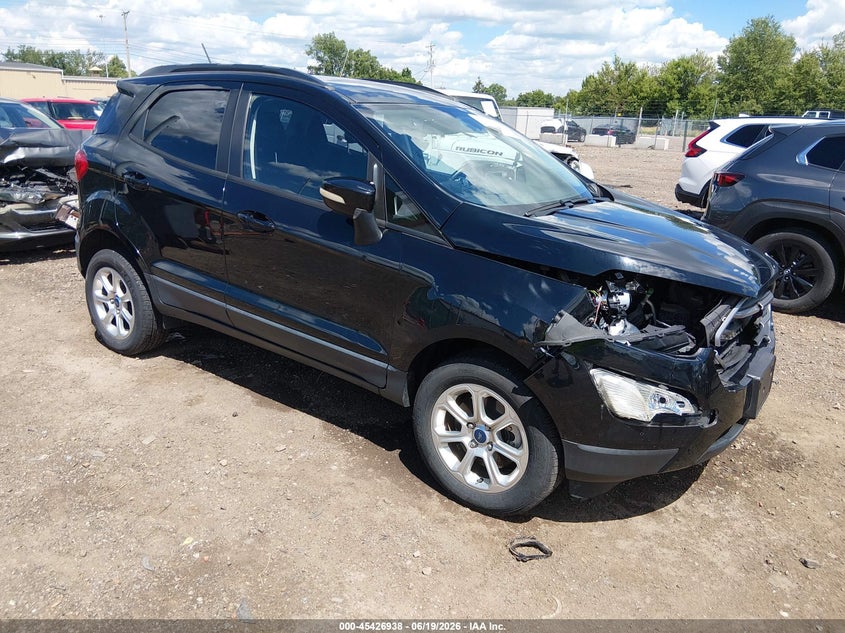 2018 Ford Ecosport VIN MAJ6P1UL3JC163652 IAAI salvage auction — FRONT END, Salvage (Ohio), sold $1,350 on 2026-07-15 (photo 1)