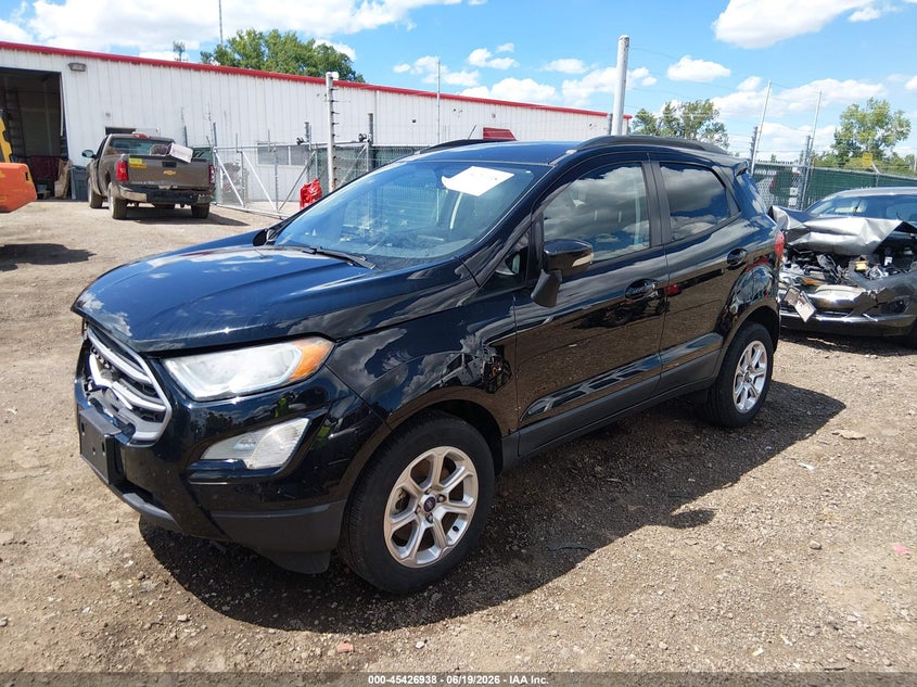 2018 Ford Ecosport VIN MAJ6P1UL3JC163652 IAAI salvage auction — FRONT END, Salvage (Ohio), sold $1,350 on 2026-07-15 (photo 2)