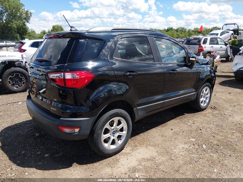 2018 Ford Ecosport VIN MAJ6P1UL3JC163652 IAAI salvage auction — FRONT END, Salvage (Ohio), sold $1,350 on 2026-07-15 (photo 4)