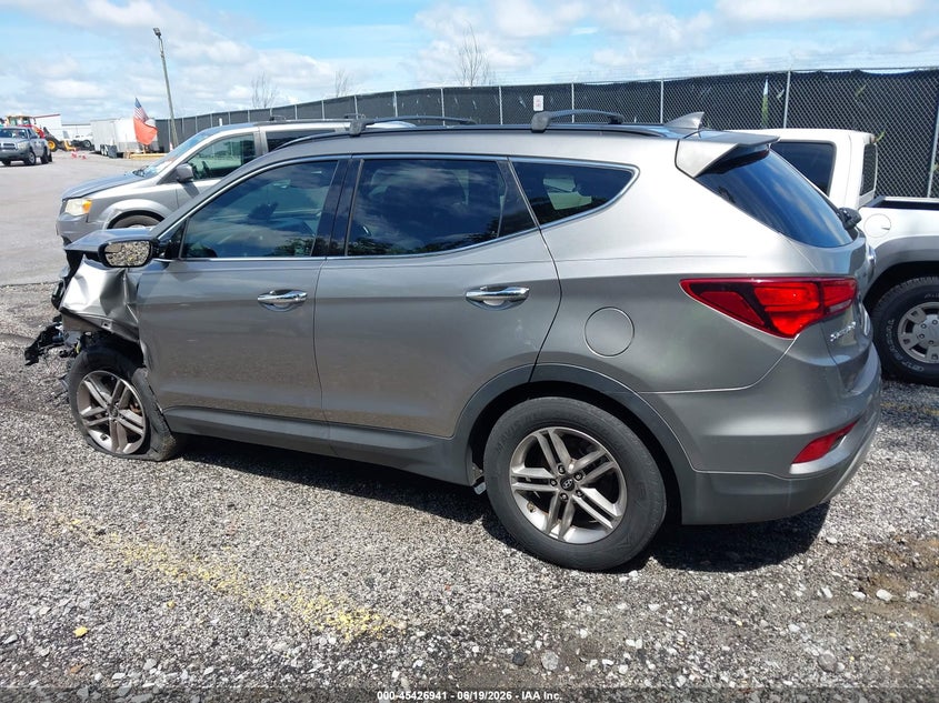 2017 Hyundai Santa fe VIN 5XYZU3LB7HG418426 IAAI salvage auction — FRONT END, Salvage (South Carolina), sold $1,500 on 2026-07-29 (photo 3)