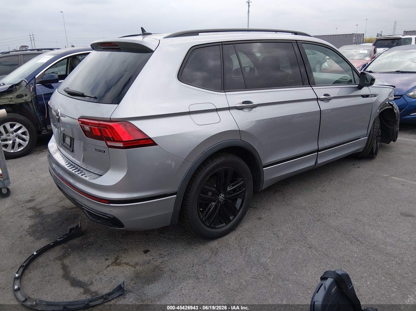 2022 Volkswagen Tiguan VIN 3VV8B7AX4NM083360 IAAI salvage auction — RIGHT FRONT, Salvage (California), sold $11,575 on 2026-07-27 (photo 4)