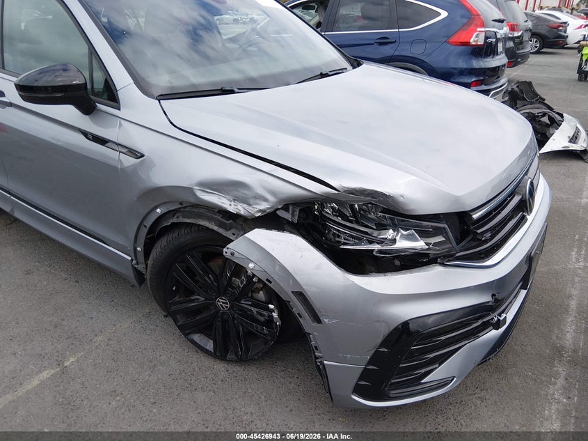 2022 Volkswagen Tiguan VIN 3VV8B7AX4NM083360 IAAI salvage auction — RIGHT FRONT, Salvage (California), sold $11,575 on 2026-07-27 (photo 6)