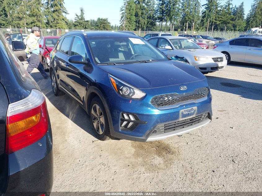 2020 Kia Niro VIN KNDCB3LCXL5369261 IAAI salvage auction — LEFT FRONT, Bill Of Sale (Washington), sold $875 on 2026-07-15 (photo 1)