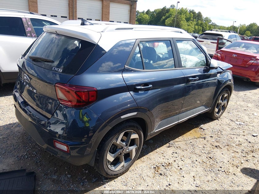 2021 Hyundai Venue VIN KMHRC8A33MU097307 IAAI salvage auction — FRONT END, Salvage Title, sold $2,775 on 2026-07-27 (photo 4)