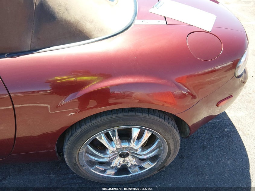 2007 Mazda Mx-5 VIN JM1NC25F070127377 IAAI salvage auction — LEFT SIDE, Clear (Arizona), sold $1,150 on 2026-07-31 (photo 6)