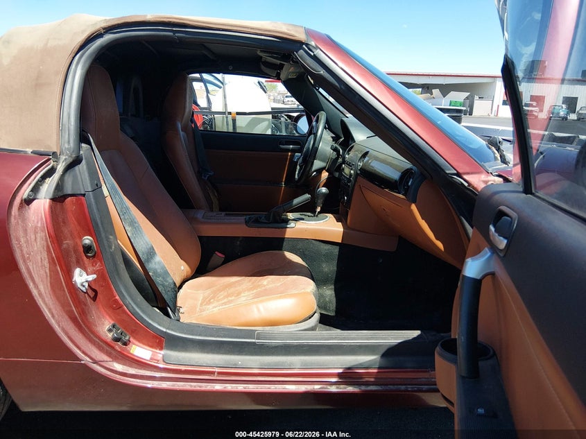 2007 Mazda Mx-5 VIN JM1NC25F070127377 IAAI salvage auction — LEFT SIDE, Clear (Arizona), sold $1,150 on 2026-07-31 (photo 8)