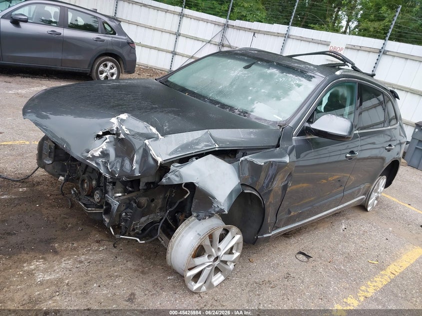 2017 Audi Q5 VIN WA1L2AFP1HA036233 IAAI salvage auction — ALL OVER, Salvage Title, sold $525 on 2026-07-27 (photo 2)
