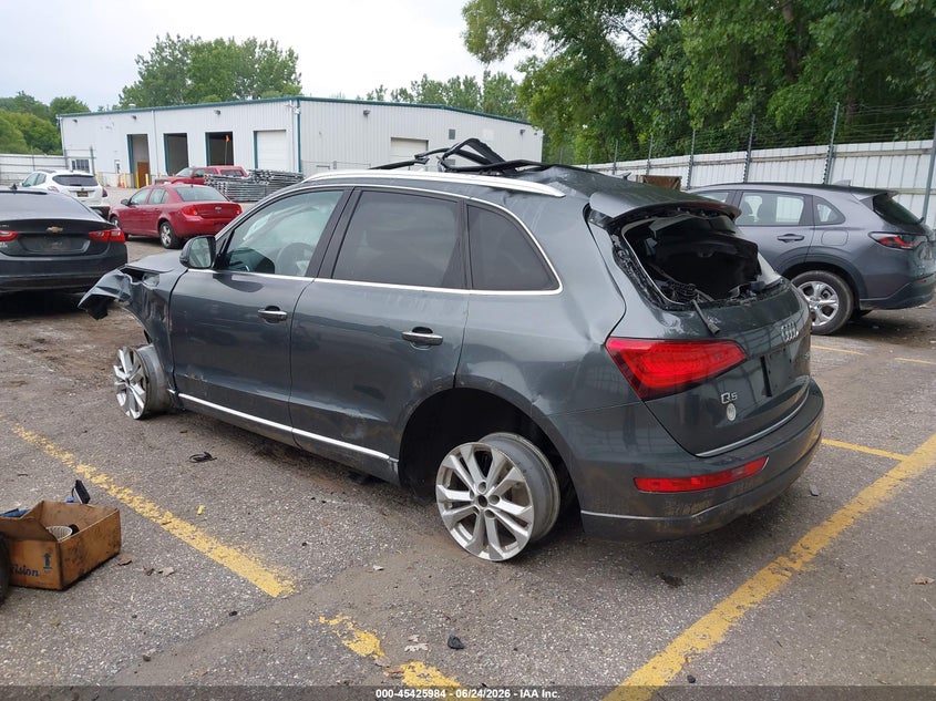 2017 Audi Q5 VIN WA1L2AFP1HA036233 IAAI salvage auction — ALL OVER, Salvage Title, sold $525 on 2026-07-27 (photo 3)