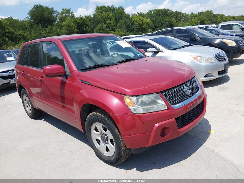 2010 Suzuki Grand vitara VIN JS3TE0D22A4100249 IAAI salvage auction — NORMAL WEAR, Original (Texas), sold $1,200 on 2026-07-13 (photo 1)